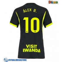 Fotballdrakt Dame Atletico Madrid Alex Baena #10 Bortedrakt 2026-27 Kortermet